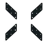 Techly Adaptador Universal Para Soporte VESA De 200x200 A 400x400 Negro G11A