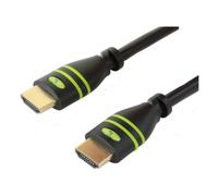 Techly Cable HDMI ICOC HDMI 4 010 2.0 Negro Y Verde