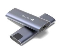 Techly Caja Externa De Disco Duro I CASE USB31C NVME2 USB 3.2 NVMe Gris
