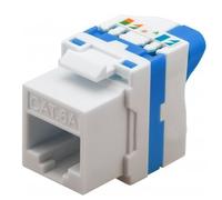 Techly cat 6a keystone rj45 jack utp unshielded tooless iwp-md c6a/uro