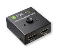 Techly Conmutador De Video