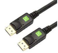 Techly DisplayPort 1.2, Audio/Video Kabel, schwarz NUEVO