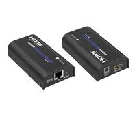 Techly Extender/Splitter HDMI Over IP sobre IP sobre cable Cat.6 1080p @ 60Hz hasta 120 m v5.0 negro
