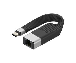 Techly Flexibler adaptor Typ C at RJ45