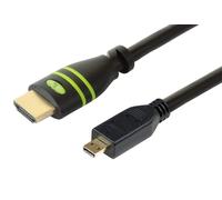 Techly HDMI kabel High Speed mit Ethernet-Micro D NUEVO