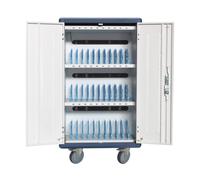 Techly I-CABINET-30DUTY Armario de carga para 30 tabletas 30 puertos USB 5V 30 enchufes AC
