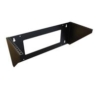 Techly I-CASE EF-3004BK accesorio de bastidor Soporte de montaje - Accesorio de rack (Soporte de montaje, Negro, Acero, 4U, 48,3 cm (19"), 487,5 mm)