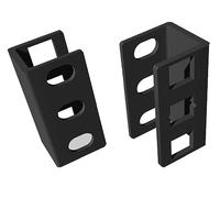 Techly I-CASE RAIL-EXTEND accesorio de bastidor Depth adapter - Accesorio de rack (Depth adapter, Negro, 1U, 21 mm, 21 mm, 44 mm)