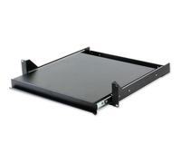 Techly I-CASE TRAY-5-BK Estante extraíble negro de 2U 400mm para rack de 19"