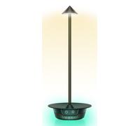 Techly I-LAMP-TABLE3 Lámpara LED inalámbrica con base táctil regulable RGB
