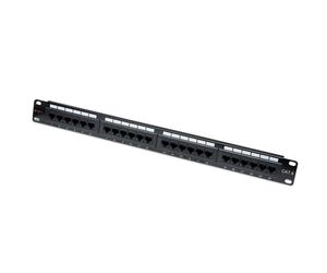 Techly I-PP 24-RU-C6T Panel de parcheo 24 UTP C6
