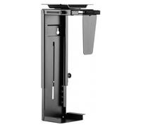 Techly ICA-CS 66 Soporte Para CPU Bajo Escritorio Negro