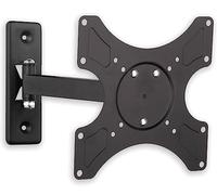 Techly ICA-LCD-2901 37" Negro - Soporte de pared para pantalla plana (25 kg, 48,3 cm (19"), 94 cm (37"), 75 x 75 mm, 200 x 200 mm, Negro)