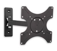 Techly ICA-LCD-2901 37" Negro - Soporte de pared para pantalla plana (25 kg, 48,3 cm (19"), 94 cm (37"), 75 x 75 mm, 200 x 200 mm, Negro)