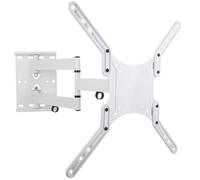 Techly ICA-PLB-136MW - Soporte de Pared para Pantalla Plana (45 kg, 58,4 cm (23"), 139,7 cm (55"), 400 x 400 mm, 400 x 400 mm, Blanco)