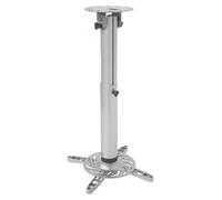 Techly ICA-PM-104M montaje para projector Techo Plata - Soporte (Techo, 15 kg, 500 cm, 770 cm, 77 cm, Plata)