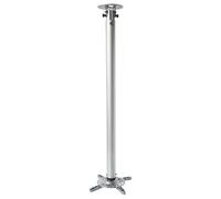 ICA-PM-104XL - Soporte de techo para proyector, 110-197 cm, plateado