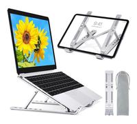 Techly ICA-TBL 134TY Soporte para ordenador portátil Mesa 10 a 16" Altura 55-155 mm Plata