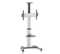 Techly ICA-TR15 Soporte móvil para TV 37-70" hasta 50kg ajustable 2 estantes