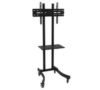 Techly ICA-TR23 Soporte móvil para TV de 32-70" hasta 40kg con estante AV ajustable