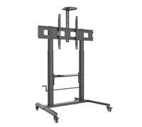 Techly ICA-TR230 Soporte móvil para TV 52-110" 120kg Ajuste de altura suave