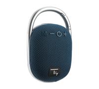 Techly ICASBL321BL Altavoz Bluetooth 5.3, 5W TWS, LED USB MicroSD MP3 Azul