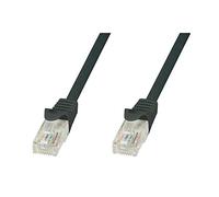 Techly ICOC CCA5U-015-BKT - Cable de Red (1,5 m, Cat5e, U/UTP (UTP), RJ-45, RJ-45, Negro)