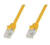 Techly ICOC CCA5U-100-YET - Cable de Red (10 m, Cat5e, U/UTP (UTP), RJ-45, RJ-45, Amarillo)