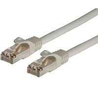 Techly ICOC CCA6F-010 - Cable de red (1 m, Cat6, F/UTP (FTP), RJ-45, RJ-45, Gris)