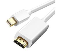 Techly ICOC MDP-020H adaptador de cable HDMI Mini DisplayPort Blanco - Adaptador para cable (HDMI, Mini DisplayPort, Male connector / Male connector, 2 m, Blanco)