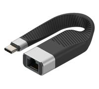 Techly ICOC USBC-RJ45 Tarjeta de red/Adaptador USB-C a RJ45 Gigabit, flexible