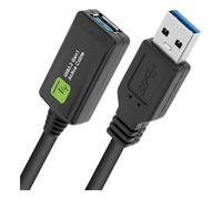 Techly icur3050g cable usb usb 3.2 gen 1 (3.1 gen 1) 5 m usb a negro