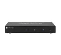 Techly IDATA DP-KVM2 Interruptor KVM 2x1 DisplayPort/USB 4K Doble Vídeo con USB 2.0
