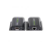 Techly idata ext-e70i extensor audio/video transmisor y receptor de se