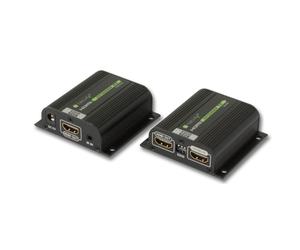 Techly IDATA EXT-E70POED Extensor HDMI 1.4 1080p60Hz hasta 40m a través de Cat6 con IR PoC