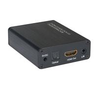 Techly IDATA HDMI-EA4K Extractor de audio SPDIF 5.1CH, analógico 3.5mm 2CH con HDMI 4K60Hz