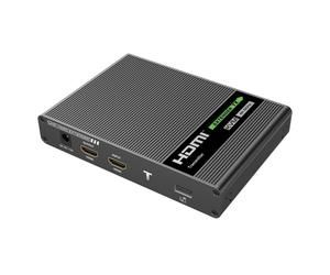 Techly IDATA HDMI-KVM67 Extensor KVM HDMI/USB 4K60Hz hasta 70m a través de cable Cat6A