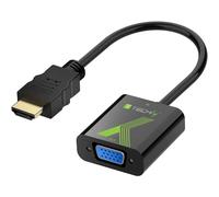 Techly IDATA HDMI-VGA2 Adaptador HDMI a S-VGA D-Sub15 M/F
