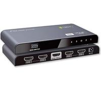 Techly IDATA HDMI2-4K4HDR divisor de video HDMI - Splitter de vídeo (HDMI, 4x HDMI, 1 x HDMI, 8 W, 0 - 60 °C, 20 - 90%)