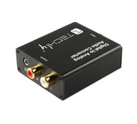 Techly IDATA SPDIF-9 Convertidor DAC Digital SPDIF/Coaxial a RCA/3.5mm Analógico