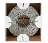 Techly itp-c6f-fl - cable de red (305 m, cat6, f/utp (ftp), gris)