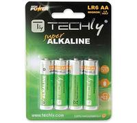 Techly LR06 AA 1,5 V - alcalina - cilíndrica - 1,5 V - 5,05 cm - 1,45 cm (306974).
