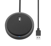 TECHLY Omnidirectional USB Conference Microphone with Mute Button