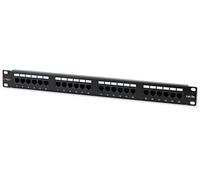 Techly - Panel de Parches, UTP, 24 plazas, RJ45, Cat.5E (I-PP 24-RU-C5ET)
