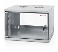 TECHLY Professional 022229 Armario Rack 19" Montado en la Pared 6U Prof. 450 Gris montado Gris
