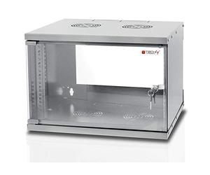 Techly Professional 108194 - Armario rack de 19" a pared 9U Prof. 320 gris montado gris