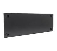 Techly Professional 362398 - Panel ciego con clip para armarios Rack de 19 pulgadas, 4U, negro