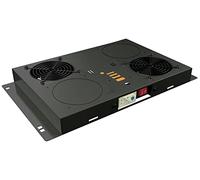 TECHLY Professional 364965 Kit de ventilación de techo para Rack 19" 2 Ventiladores Negro Negro