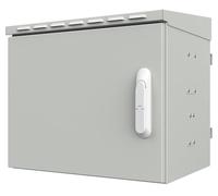 Techly Professional 369151 - Armario Rack de 19 pulgadas, fijación a poste P de 425 mm, IP66, color gris