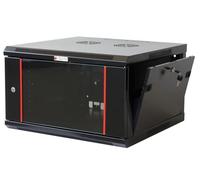 Techly Professional 620676 Armario Rack 19" de pared 12 unidades Sección única Prof. 600 mm Negro Negro